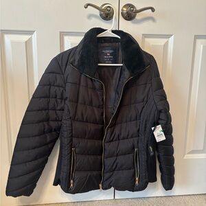 NWT polo puffer coat